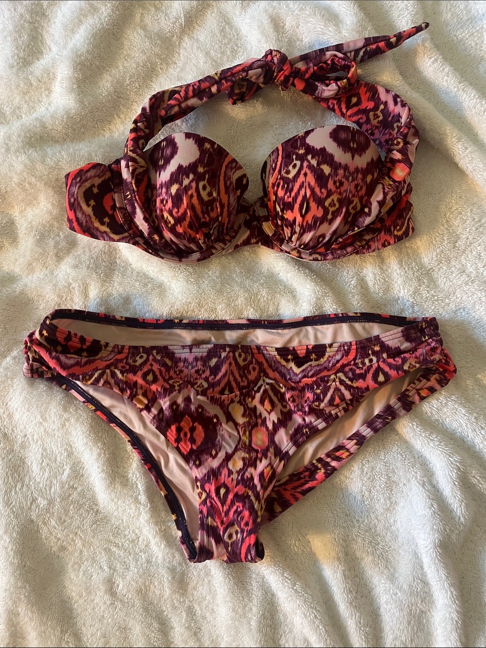Victoria’s Secret Unforgettable Demi Printed Bikini Set
